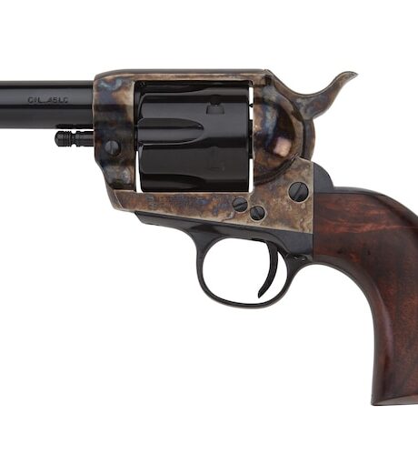 Pietta Sheriff 45 Colt (Long Colt) Revolver 3.5" Blued Barrel 6 Round Walnut Grip
