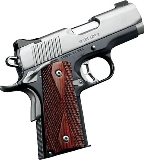 Kimber Ultra CDP II 9mm Luger Pistol 3" Barrel 8+1 Round Stainless Slide Rosewood Grip Black Frame