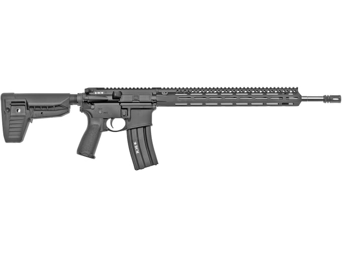 BCM RECCE-18 Semi Automatic Rifle 5.56x45mm NATO 18" Black Threaded Barrel Anodized Frame Black Pistol Grip