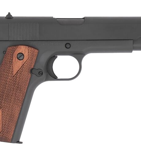 Tisas 1911A1 US Army 45 ACP Pistol 5" Barrel 7+1 Round Manganese Phosphate Slide Walnut Grip Manganese Phosphate Frame