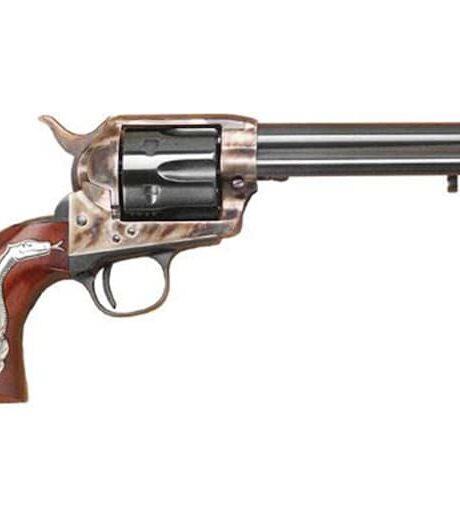 Cimarron Firearms Man With No Name Revolver Rattlesnake Inlay