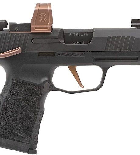 Sig Sauer P365 Rose XL Comp 9mm Luger Pistol 3.7" Barrel 12+1 Round Black Red Dot Sight