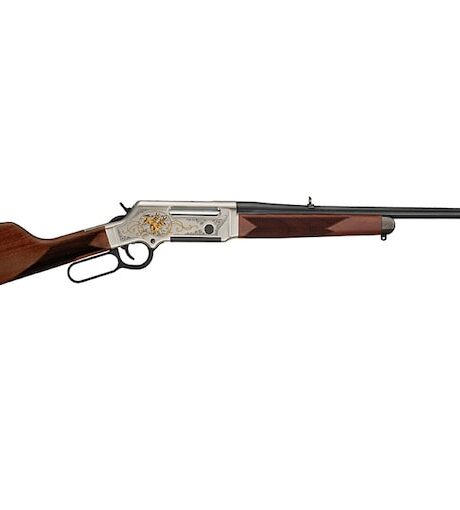 Henry Long Ranger Antelope Lever Action Rifle 243 Winchester 20" Blued Barrel Nickel Plated Frame Walnut Field Stock