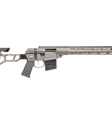 Q The Mini Fix Bolt Action Rifle 5.56x45mm NATO 16" Matte Threaded Barrel Gray Frame Gray Pistol Grip