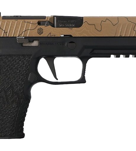 Sig Sauer P320 XTEN Endure 10mm Auto Pistol 5" Barrel 15+1 Round Flat Dark Earth Slide Black Grip Black Frame