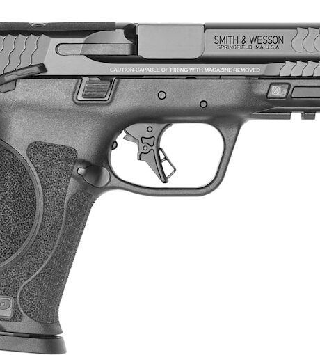 Smith & Wesson M&P9 M2.0 Optics Ready 9mm Luger Pistol 4.25" Barrel 17+1 Round Armornite Slide Black Grip Black Frame Manual Safety