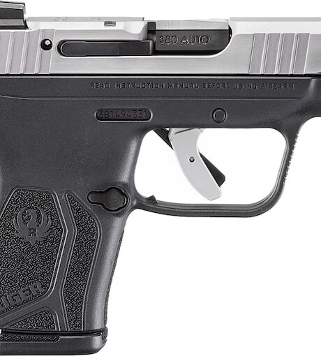 Ruger LCP Max 75th Anniversary 380 ACP Pistol 2.8" Barrel 10+1 Round Stainless Slide Black Grip Black Frame