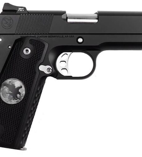 Nighthawk Custom Kestrel 9mm Luger Pistol 4.25" Barrel 8+1 Round Black Nitride Slide Black Grip Black Nitride Frame