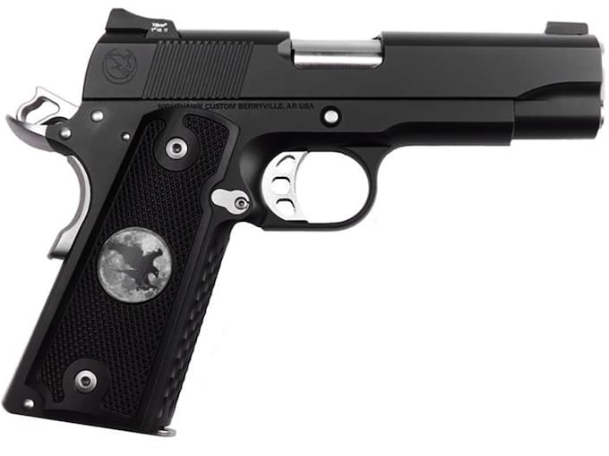 Nighthawk Custom Kestrel 9mm Luger Pistol 4.25" Barrel 8+1 Round Black Nitride Slide Black Grip Black Nitride Frame
