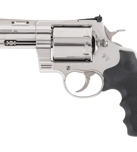 Colt Kodiak 44 Remington Magnum Revolver 4.25" Stainless Barrel 6 Round Black Grip