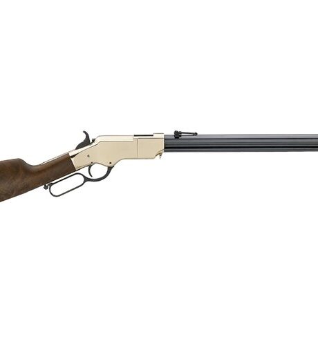 Henry Original Rare Style Lever Action Rifle 44-40 WCF 20.5" Blued Barrel Brass Frame Walnut Straight Grip Stock
