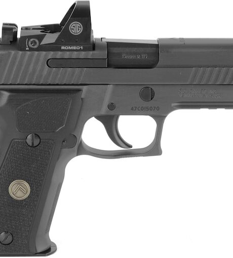 Sig Sauer P226 RXP Legion 9mm Luger Pistol 4.4" Barrel 15+1 Round Cerakote Slide Black Grip Cerakote Frame Red Dot Sight