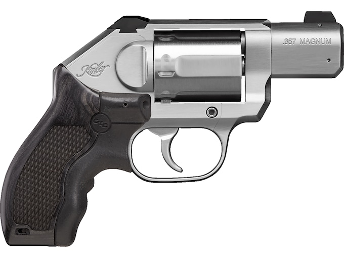 Kimber K6s 357 Magnum Revolver 2" Stainless Barrel 6 Round Black Grip with Laser Sight