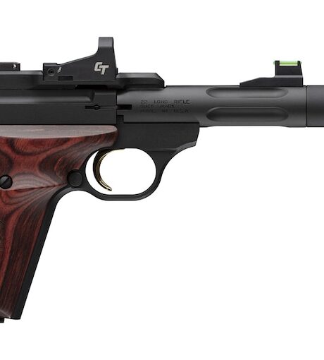 Browning Buck Mark Hunter Pistol Threaded Barrel Crimson Trace Red Dot Sight