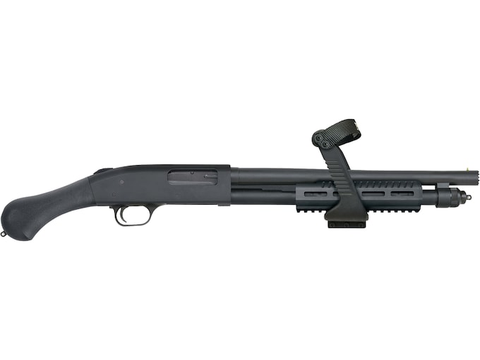 Mossberg 590 Shock 'n' Saw Pump 12 Gauge Shotgun 14.375" Blued Barrel Black Bird's Head Stock