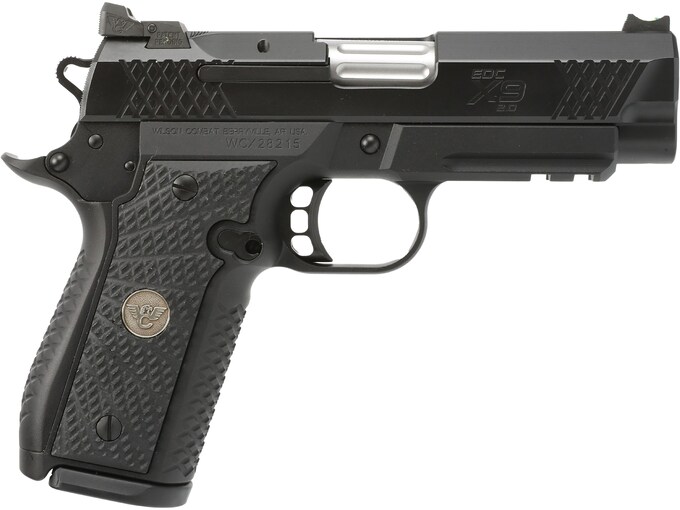 Wilson Combat EDC X9 2.0 9mm Luger Pistol 4" Barrel 15+1 Round Black Rail