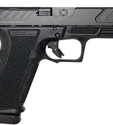 Shadow Systems XR920 Foundation 9mm Luger Pistol 4" Barrel 17+1 Round Black Nitride Slide Black Grip Black Frame