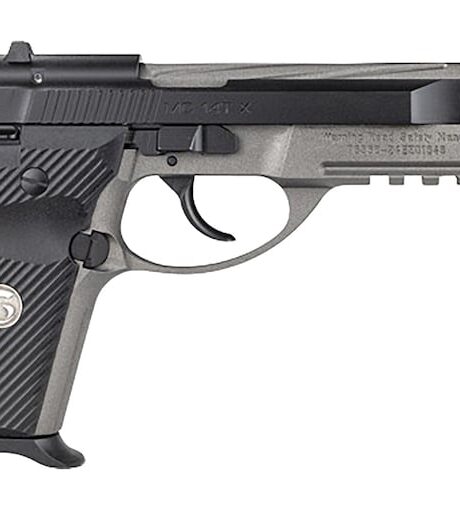 Girsan MC14T X 380 ACP Pistol 5" Threaded Barrel 13+1 Round Black Slide Black Grip Cerakote Tungsten Frame