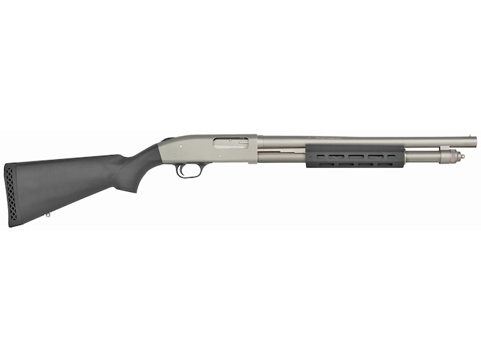 Mossberg 590A1 Marine Pump 12 Gauge Shotgun 18.5" Marinecote Barrel Black Field Stock