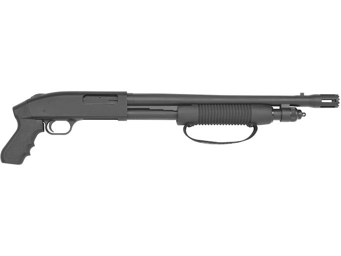 Mossberg 590 Cruiser Pump 12 Gauge Shotgun 18.5" Blued Barrel Black Pistol Grip