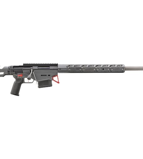 Ruger Precision Custom Bolt Action Rifle 6mm GT 26" Stainless Threaded Barrel Stealth Gray Frame Black Folding Stock
