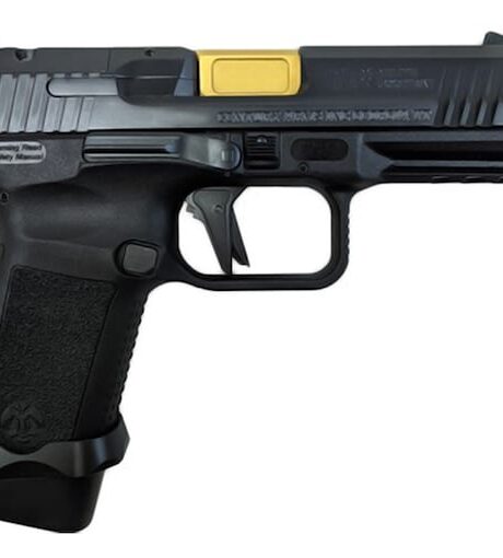 Canik TP9 9mm Luger Pistol 4.98" Threaded Barrel 18+1 Round Black Nitride Slide Black Grip Black Frame