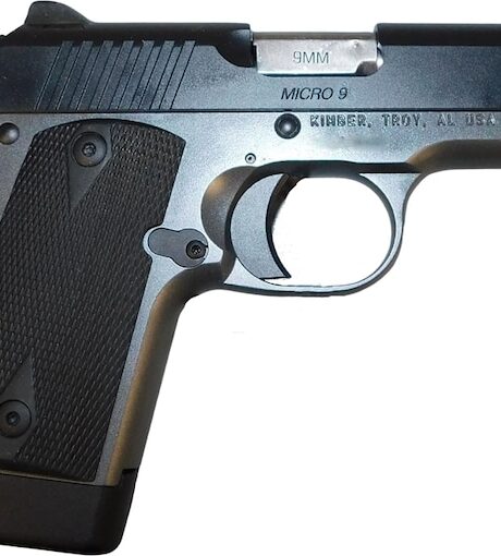 Kimber Micro 9 Shadow Ghost 9mm Luger Pistol 3.15" Barrel 7+1 Round Black Slide Black Grip Gray Frame