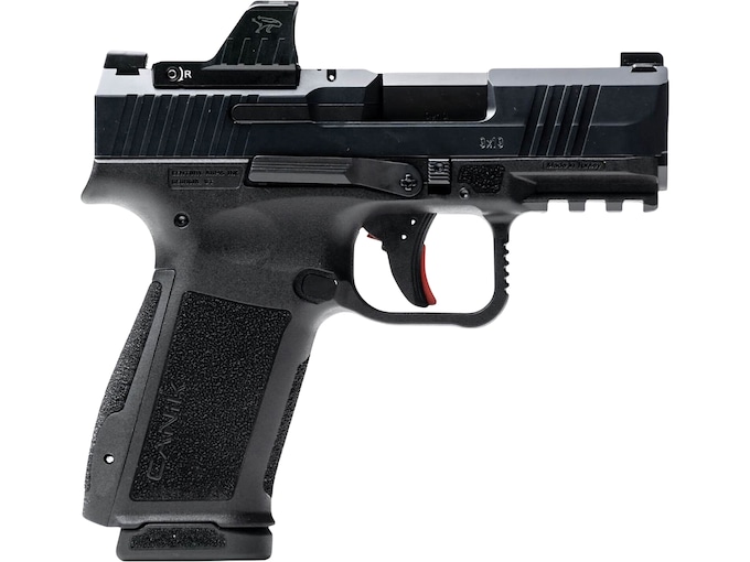 Canik Mete MC9L 9mm Luger Pistol 3.18" Barrel 17+1 Round Black Canik MO1 Red Dot