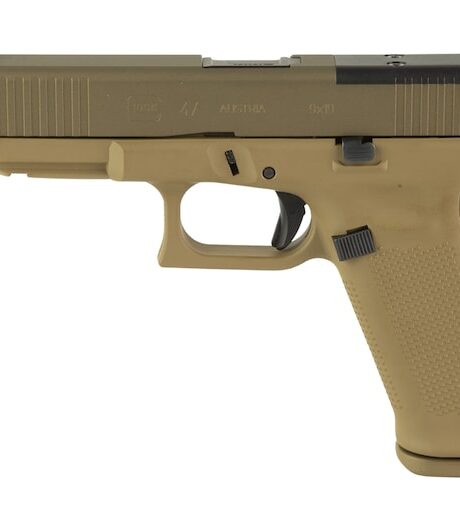 Glock 47X MOS 9mm Luger Pistol 4.49" Threaded Barrel 17+1 Round Flat Dark Earth