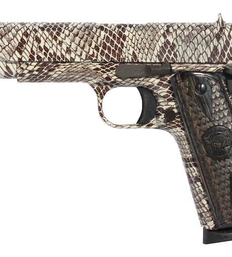 Iver Johnson 1911A1 Snakeskin Pistol