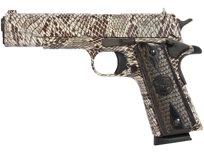Iver Johnson 1911A1 Snakeskin Pistol