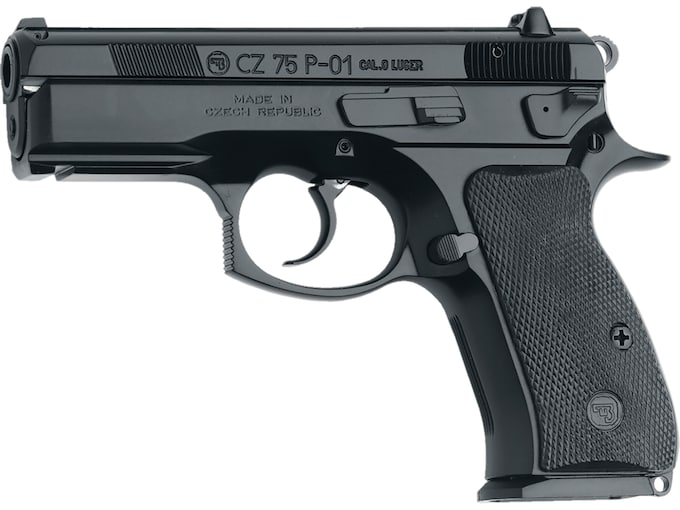 CZ P-01 California Compliant 9mm Luger Pistol 3.75" Barrel 10+1 Round Black