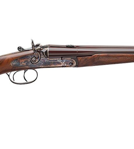 Pedersoli Howdah Vintage 45 Colt (Long Colt) Side by Side Pistol 10.25" Barrel 2 Round Walnut Grip Case Hardened Frame