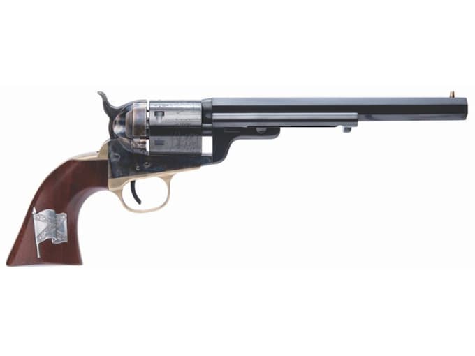 Cimarron Firearms 1851 Richards-Mason CSA 38 Special Revolver 7.5" Blued Barrel 6 Round Walnut Grip