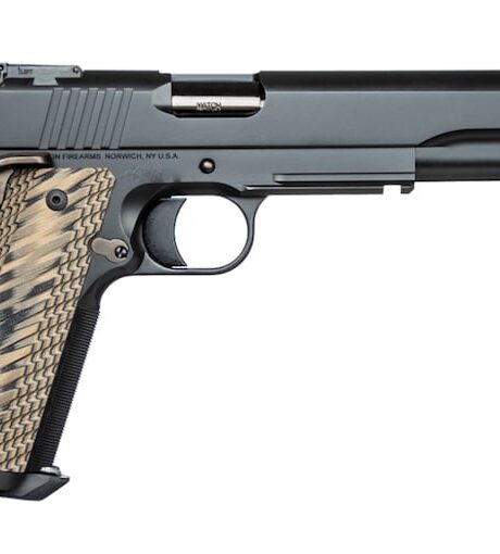 Dan Wesson Kodiak Optics Ready 10mm Auto Pistol 6" Barrel 8+1 Round Black Slide Tan/Black Grip Black Frame