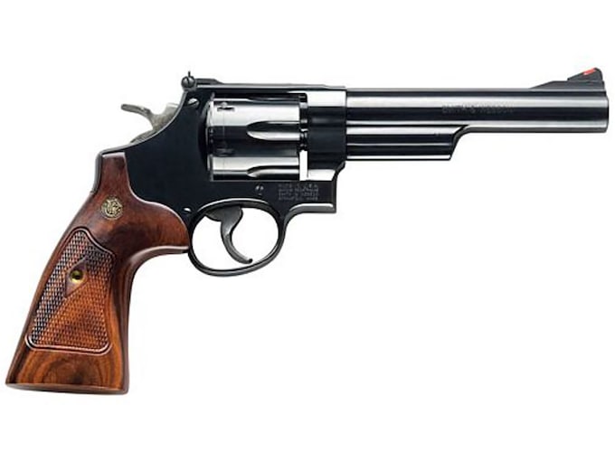 Smith & Wesson Model 57 Classic 41 Remington Magnum Revolver 6" Blued Barrel 6 Round Walnut Grip
