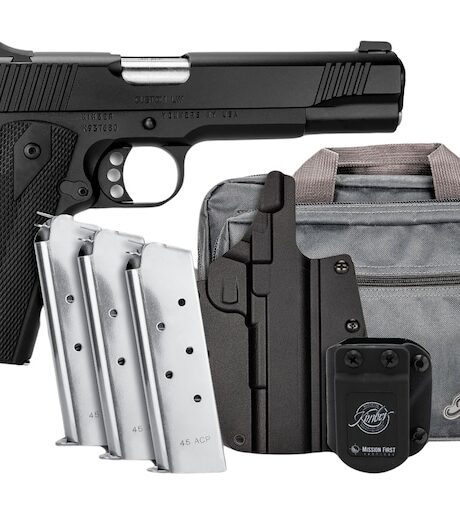 Kimber Custom LW KCB 45 ACP Pistol 5" Barrel 7+1 Round Black