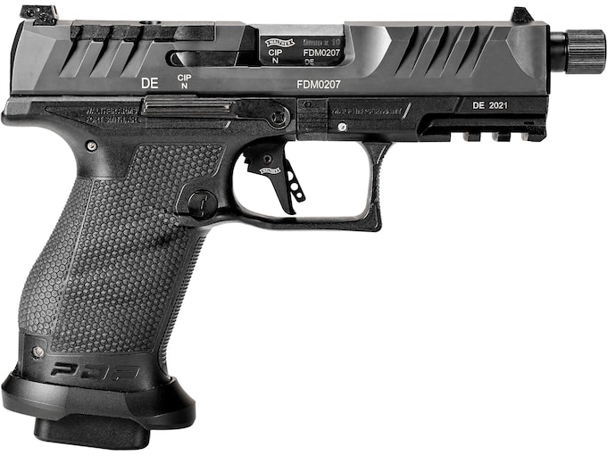 Walther PDP Pro SD Optics Ready 9mm Luger Pistol 4.6" Threaded Barrel 18+1 Round Black