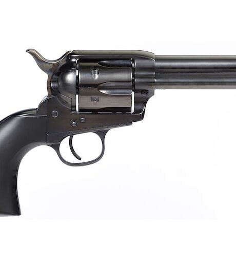 Taylor's & Company Devil Anse 45 Colt (Long Colt) Revolver 4.75" Blued Barrel 6 Round Black Grip