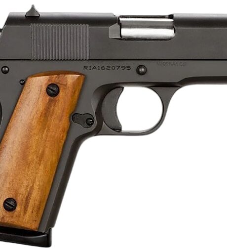 Armscor Rock Island GI Standard CS 45 ACP Pistol 3.5" Barrel 7+1 Round Black Parkerized Slide Wood Grip Black Parkerized Frame