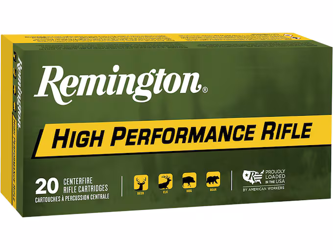 Buy Remington High Performance Rifle 22 Hornet Ammo 45 Grain Pointed Soft Point Box of 50