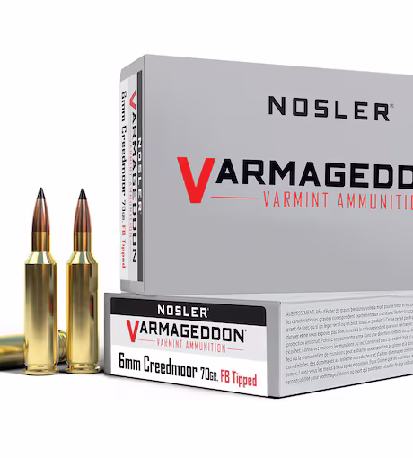 Nosler Varmageddon 6.5 Grendel Ammo 90 Grain Nosler Varmageddon Polymer Tip Box of 20