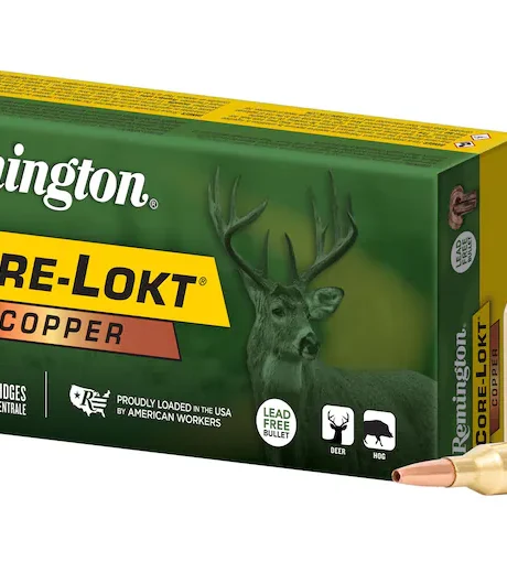 Remington Core-Lokt Copper 300 Winchester Magnum Ammo 180 Grain Solid Hollow Point Lead Free Box of 20