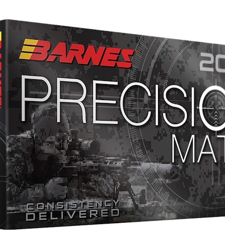 Barnes Precision Match 6.5 Grendel Ammo 120 Grain Barnes Match Burner Jacketed Hollow Point Box of 20